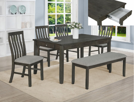 Nina Dining Room Set (Grey)