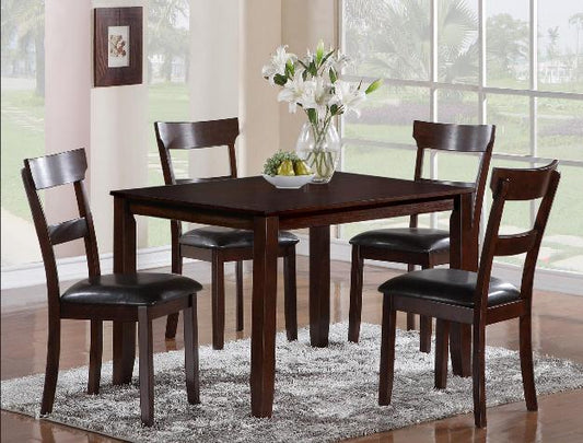 Crown Mark Henderson Espresso Dining Set