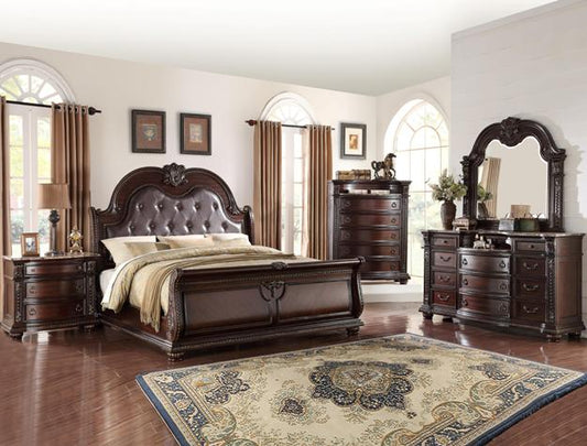 Stanley Sleigh Bedroom Set