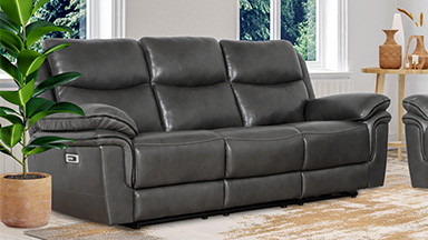 Ryland Leather Recliner Sofá And Love Seat